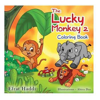 Children's books: " The Lucky Monkey 2 Coloring Book "