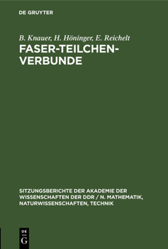 Hardcover Faser-Teilchen-Verbunde [German] Book