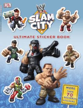 Paperback Ultimate Sticker Book: WWE Slam City Book