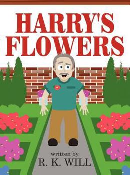 Hardcover Harry's Flowers Book