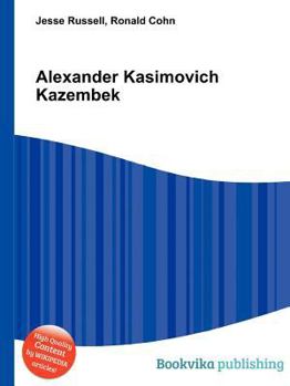 Paperback Alexander Kasimovich Kazembek Book