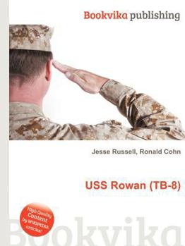 Paperback USS Rowan (Tb-8) Book