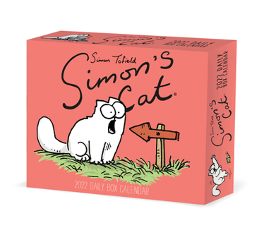 Calendar Simon's Cat 2022 Box Calendar, Daily Desktop Book