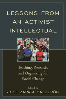 Paperback Lessons from an Activist Intellectual: Teaching, Research, and Organizing for Social Change Book