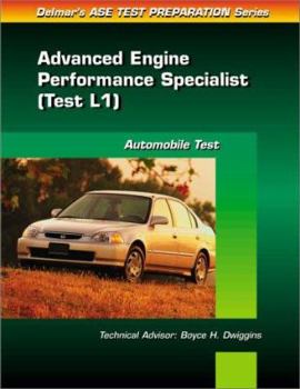 Paperback Ase Test Prep Series Auto Advanced Engine Performance (L1) Book