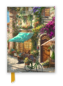 Thomas Kinkade: Italian Café (Foiled Journal)