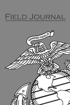 Field Journal Marine Corps Blank Journal Gift Journal