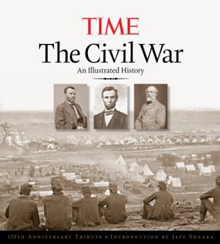 Hardcover Time: The Civil War: An Illustrated History Book