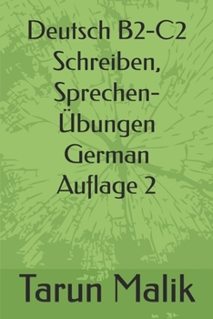 Paperback Deutsch B2-C2 Schreiben, Sprechen- Übungen- Auflage 2 [German] Book