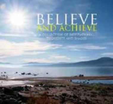 Hardcover Inspirational Books: Believe & Achieve Book