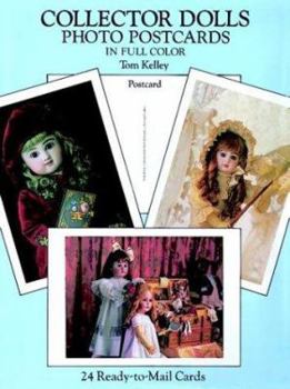 Paperback Collector Dolls Photo Postcards in Full Color: 24 Ready-To-Mail Cards Book