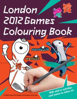 Paperback London 2012 Games Colouring Book