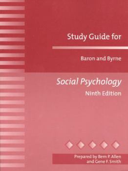 Paperback Study Guide for Baron and Byrne Social Psychology Book