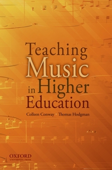 Paperback Teaching Music in Higher Education Book