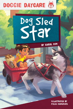 Library Binding Dog Sled Star Book