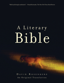 Paperback A Literary Bible: An Original Translation Book