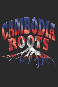 CAMBODIA NOTEBOOK: Cambodia Notebook | college book | diary | journal | booklet | memo | composition book | 120 sheets - Dot Grid paper 6x9 inch