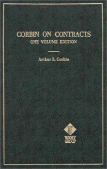 Hardcover Corbin's Text on Contracts, Student Edition Book