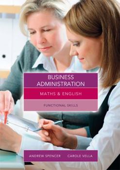 Paperback Maths and English for Business Administration Book