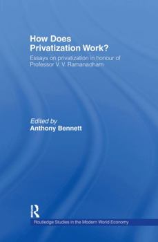 Hardcover How Does Privatization Work? Book