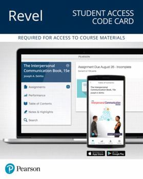 Printed Access Code Revel for the Interpersonal Communication Book -- Access Card Book