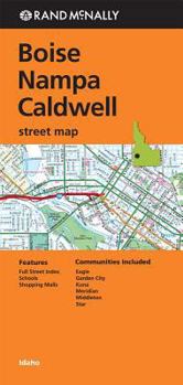 Map Rand McNally Folded Map: Boise, Nampa and Caldwell Street Map Book