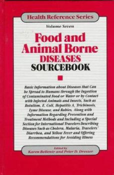 Hardcover Food and Animal Borne Diseases Sourcebook Book