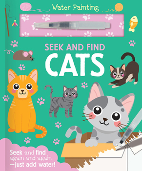 Hardcover Seek and Find Cats Book