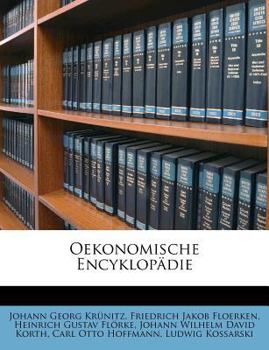 Paperback Oekonomisch= Technologische Encyklopadie, Drey Und Vierzigster Band [German] Book