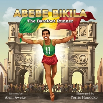 Paperback Abebe Bikila: The Barefoot Runner Book