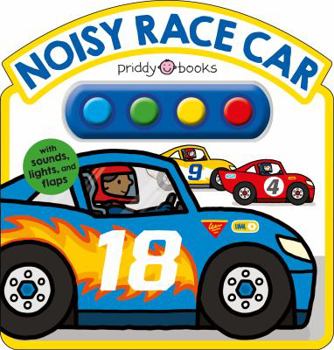 Board book Noisy Race Car Sound Book