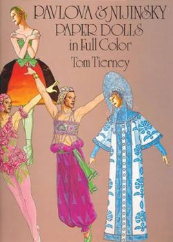 Pavlova and Nijinsky Paper Dolls in Full Color