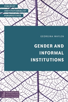 Paperback Gender and Informal Institutions Book