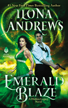 Mass Market Paperback Emerald Blaze: A Hidden Legacy Novel Book