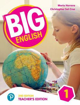 Spiral-bound Big English AME 2nd Edition 1 Teacher's Edition Book