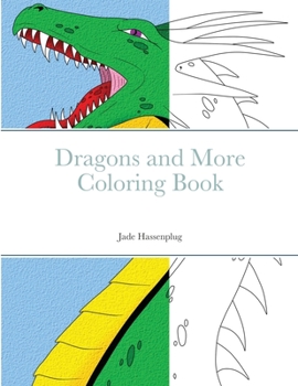 Paperback Dragons and More Coloring Book