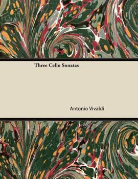 Paperback Three Cello Sonatas Book