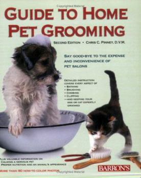 Paperback Guide to Home Pet Grooming Book