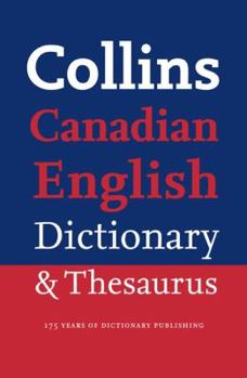 Paperback Collins Canadian English Dictionary and Thesaurus Book