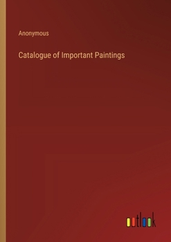 Paperback Catalogue of Important Paintings Book