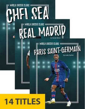 Paperback World Soccer Clubs Complete Set of 14 Book