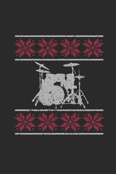 Christmas Drums: Dotted Bullet Notebook (6" x 9" - 120 pages) ~ Christmas Themed Notebook for Daily Journal, Diary, and Gift