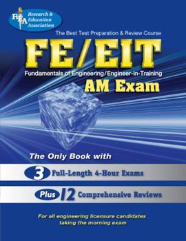 Paperback Fe - EIT: Am (Engineer in Training Exam) Book