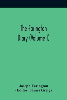 Paperback The Farington Diary (Volume I) Book