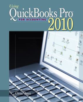 Paperback Using QuickBooks Pro 2010 for Accounting [With 2 CDROMs] Book