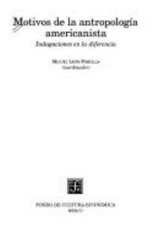 Paperback Motivos de La Antropologia Americanista: Indagaciones En La Diferencia Book