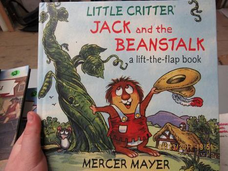 Hardcover Little Critter Jack and the Beanstalk - a lift-the-flap book