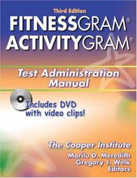 Paperback Fitnessgram/Activitygram: Test Administration Manual Book