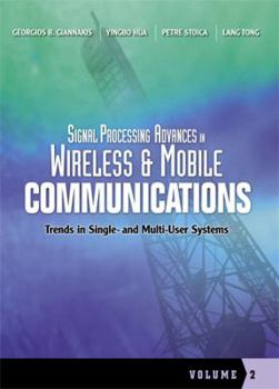 Hardcover Signal Processing Advances in Wireless Communications, Volume Two Book