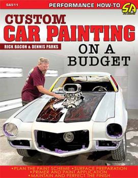 Paperback Custom Car Painting on a Budget Book